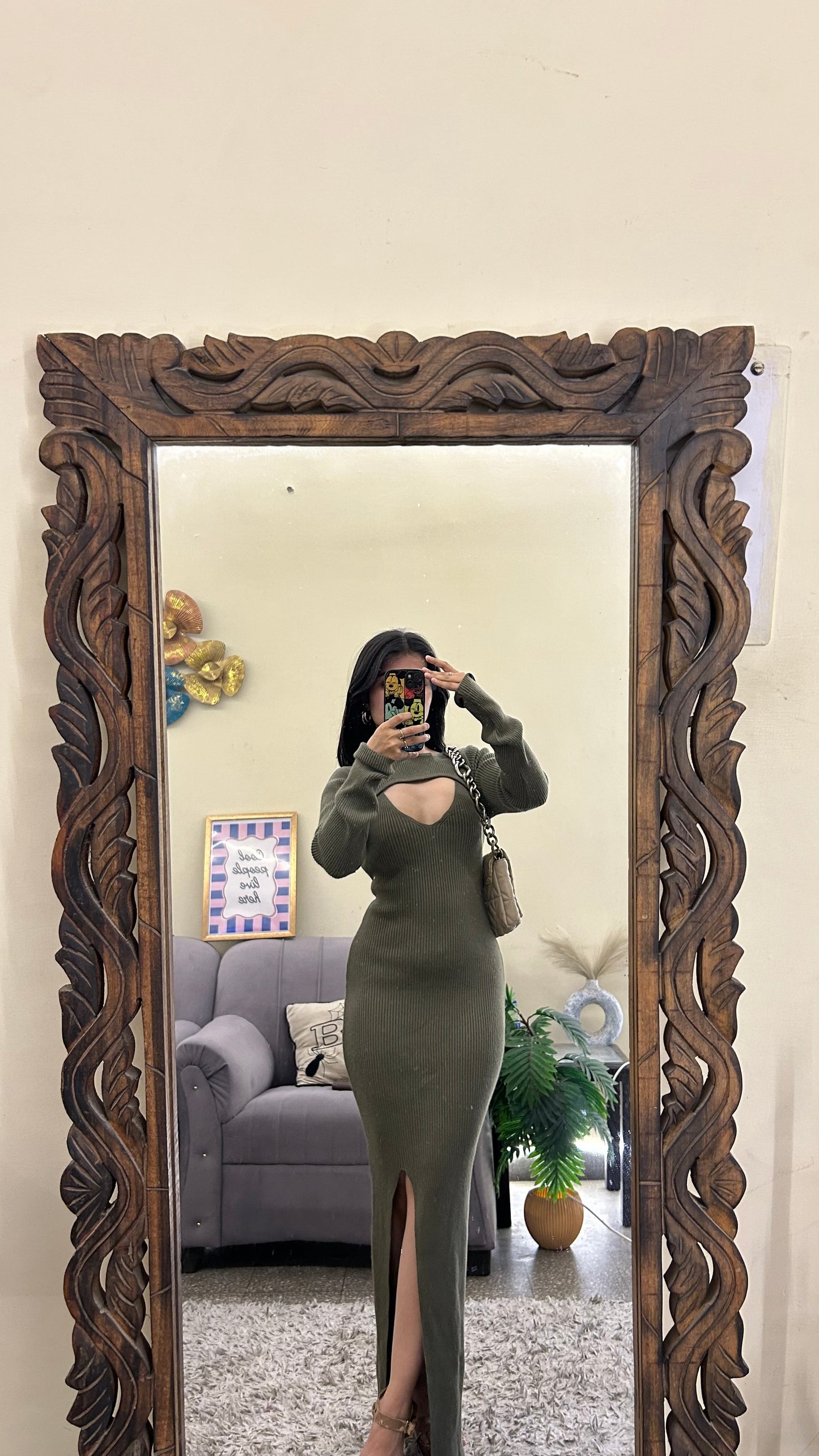 Cute dress 32-34 bust/l:50