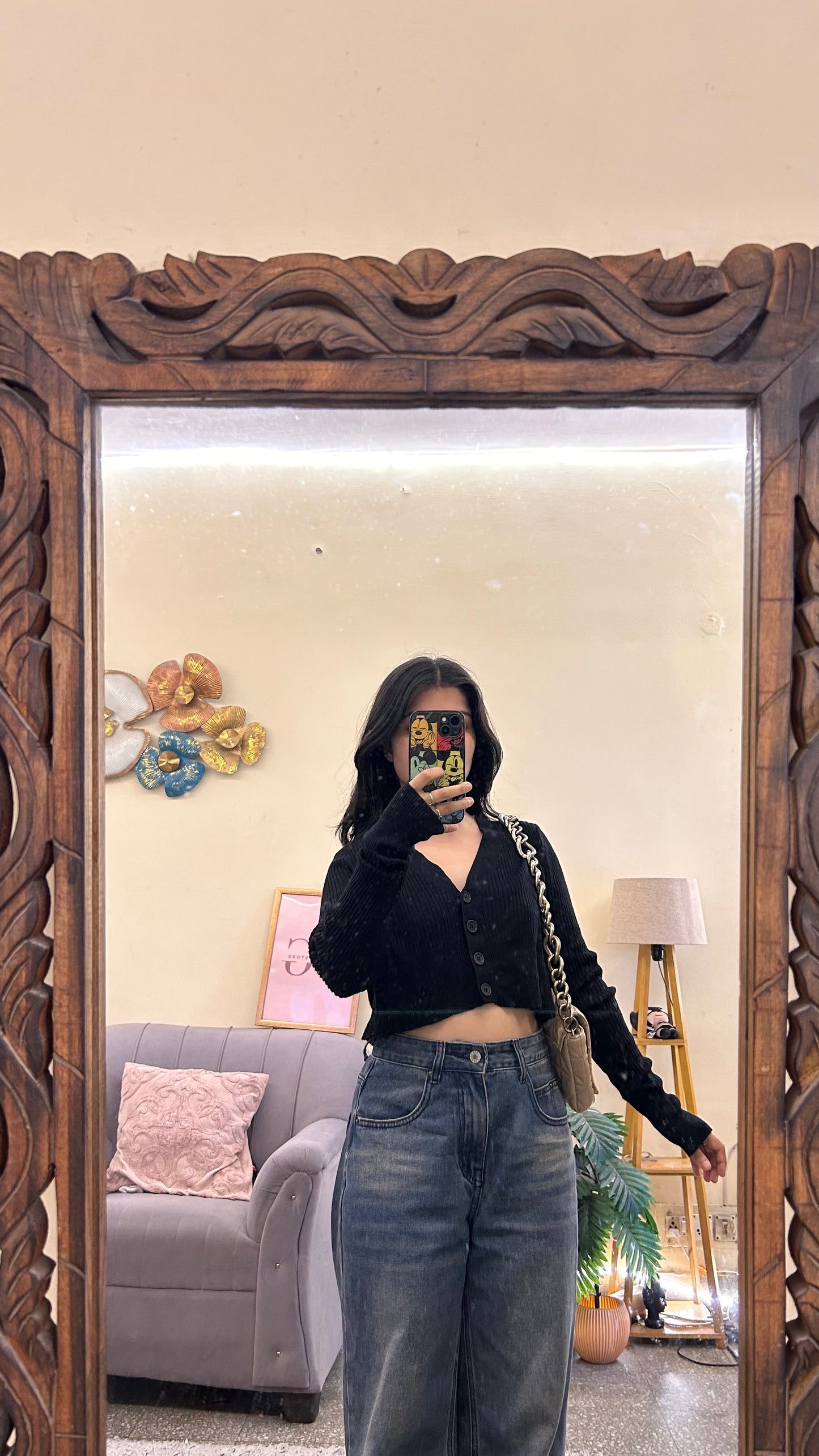 21)semi-winter cute top bust- 30-34