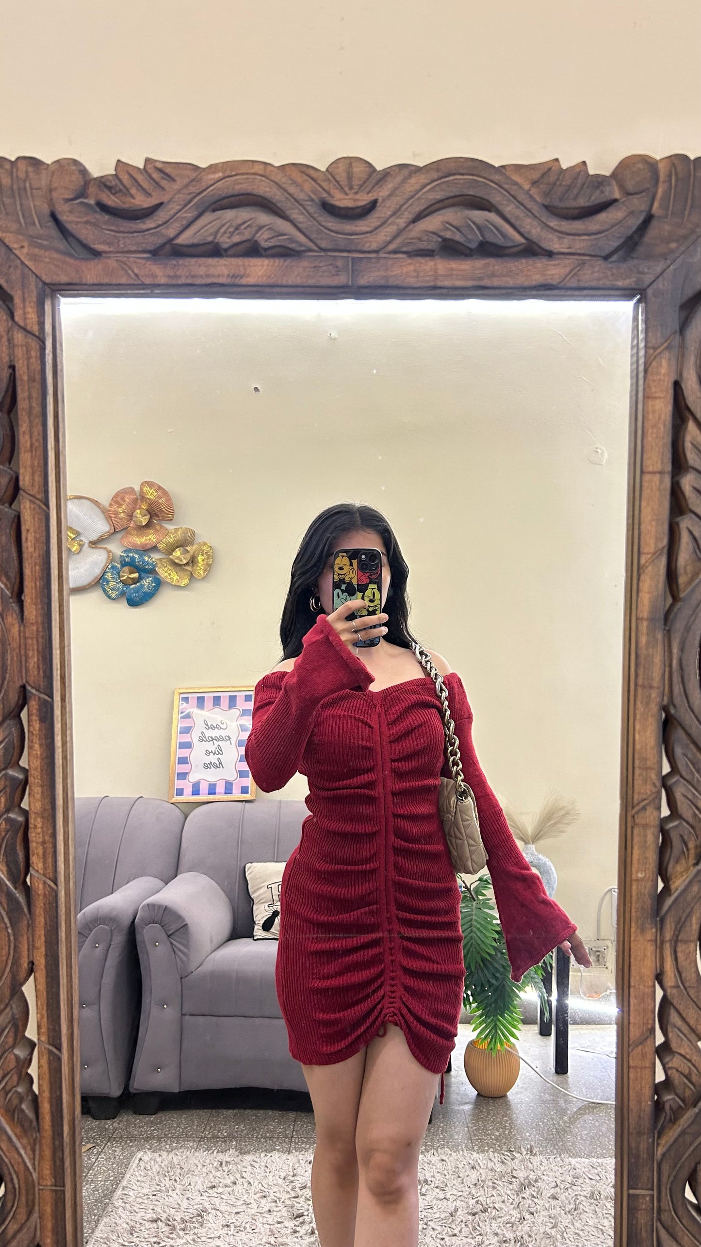 Cute dress 28-32 bust/l:31 warm
