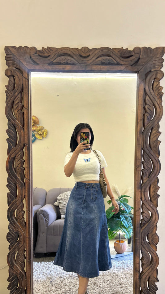 37) Korean skirt 26 waist/l:26