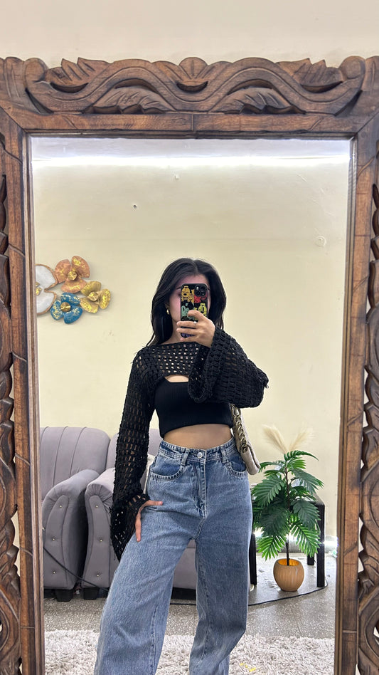 Crochet top xs-s