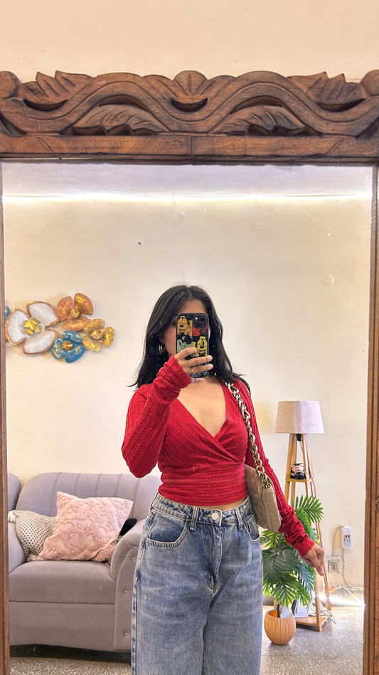58) cute top 30-32 bust