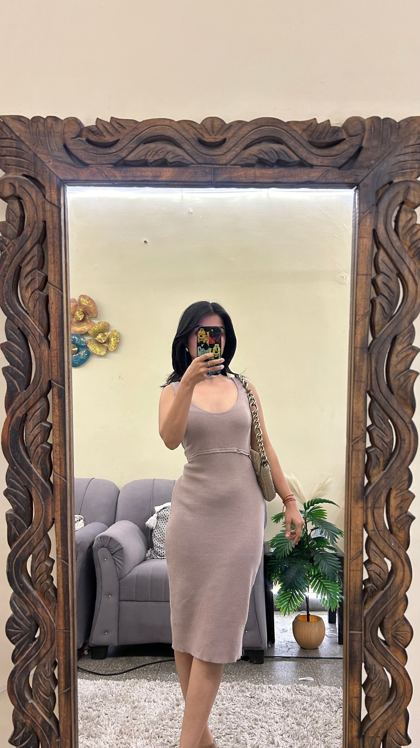 Bodycon dress 34-36/l:38