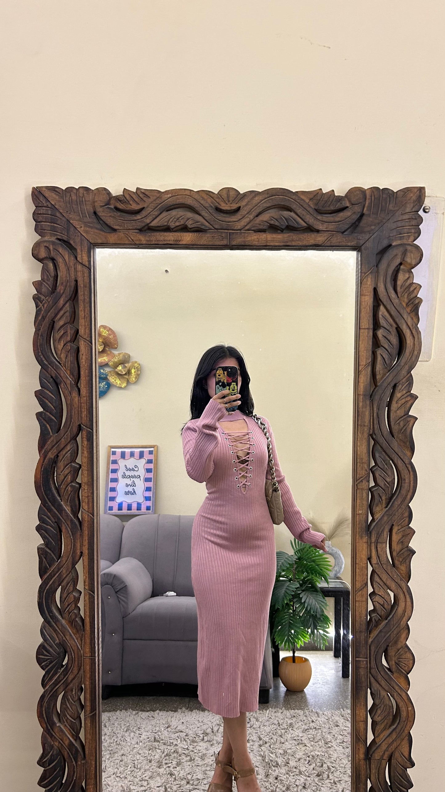 Classy dress 36-38 bust/l:44