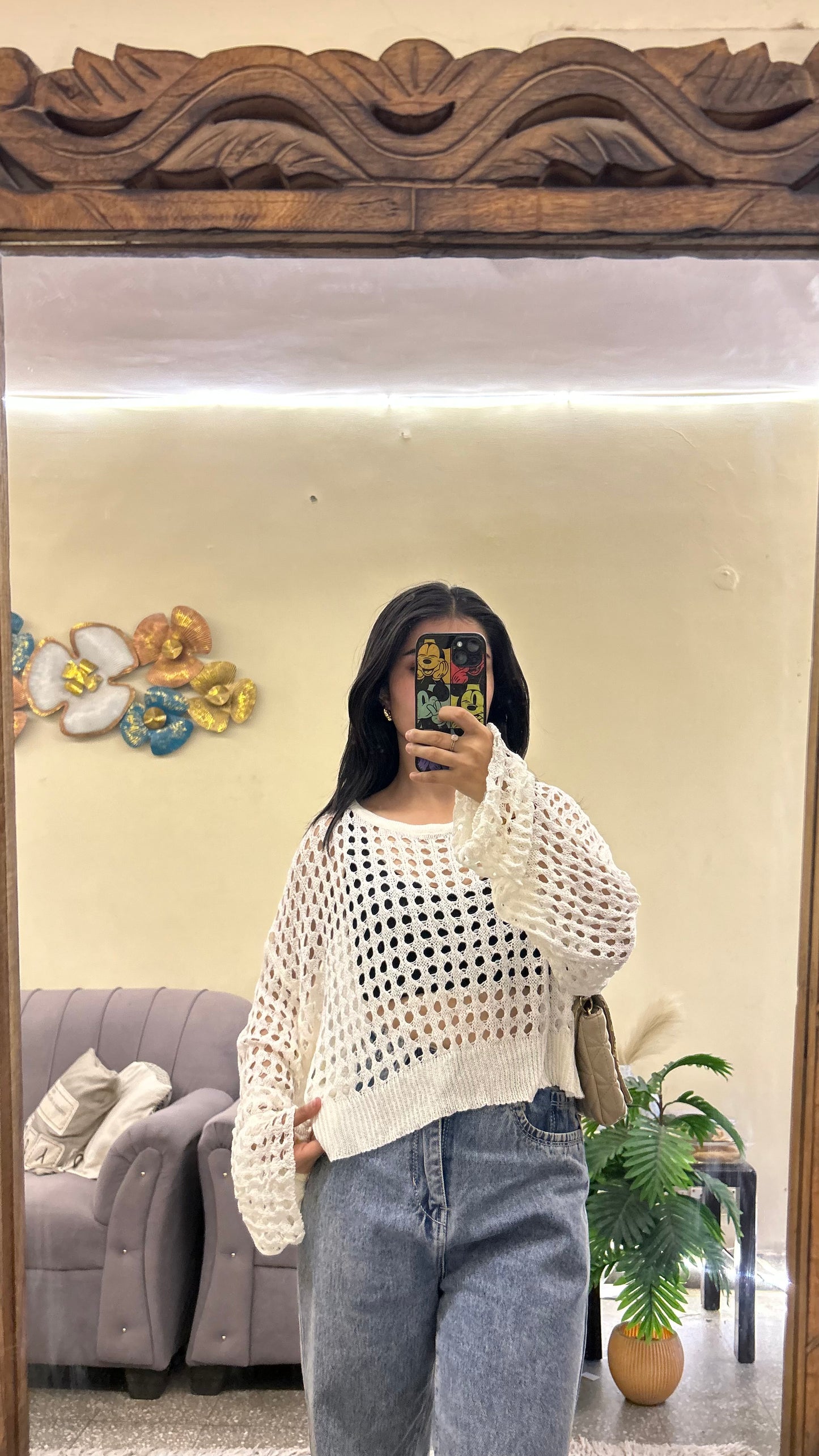 Cute top S-M
