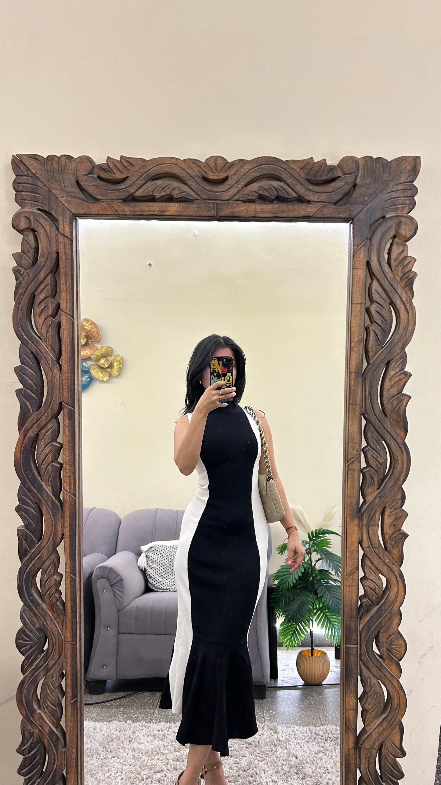 Bodycon dress 32-34 bust/l:43