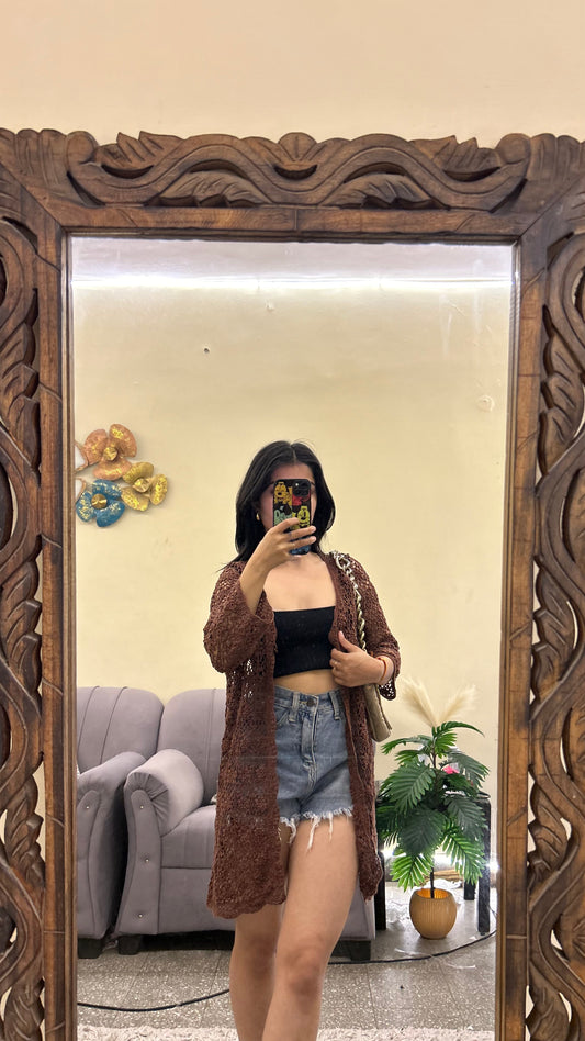 Crochet shrug