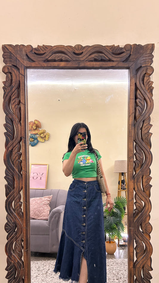 2S)korean skirts waist - 28-30/L 32
