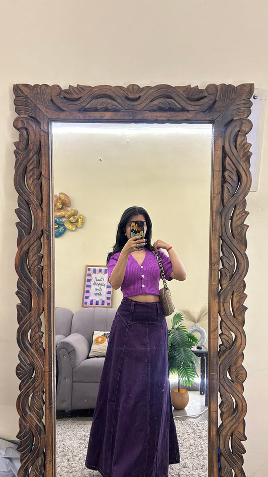 31) Korean skirt 26 waist/l:35