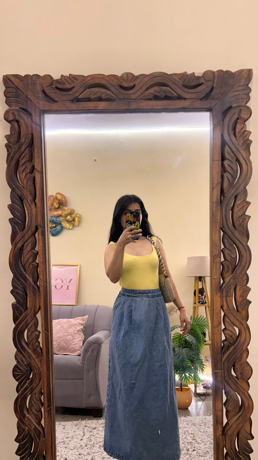 15s)korean skirts waist - 30/L 35