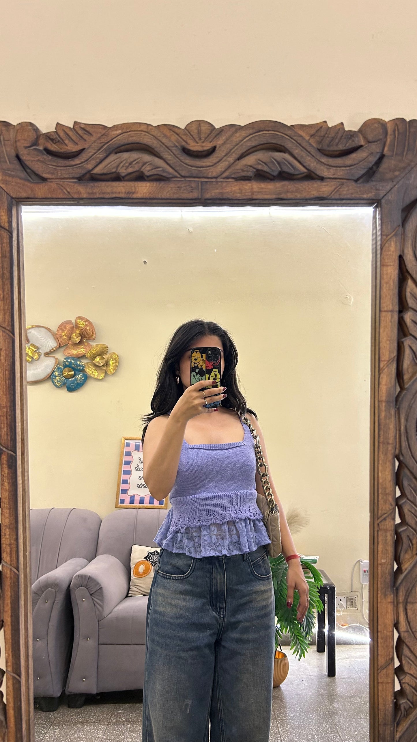 Cute top zara 34-35 bust
