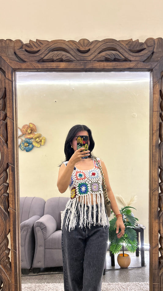 Crochet top 32 bust