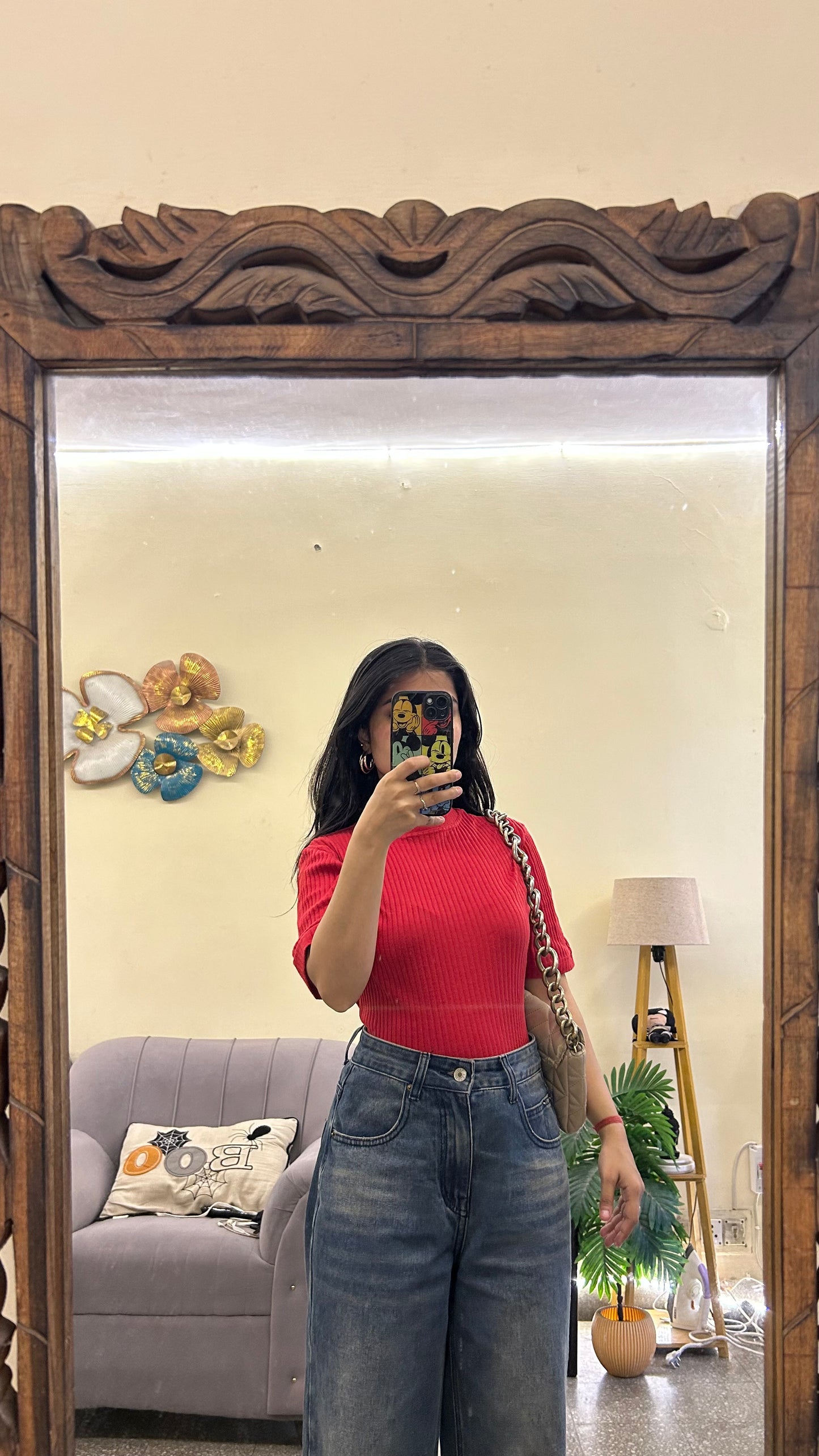 Cute top 32-36 bust thrifted