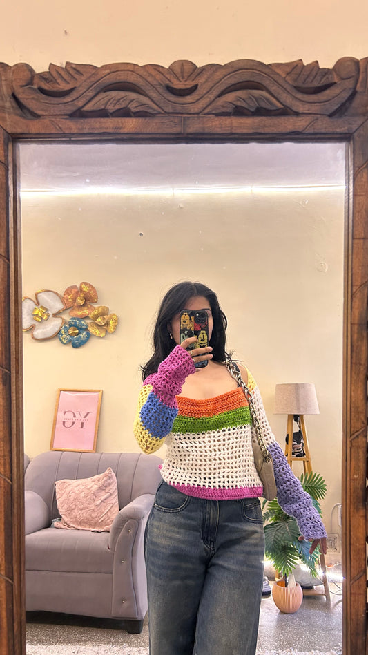 49)Semi winter cute tops🌸32 bust