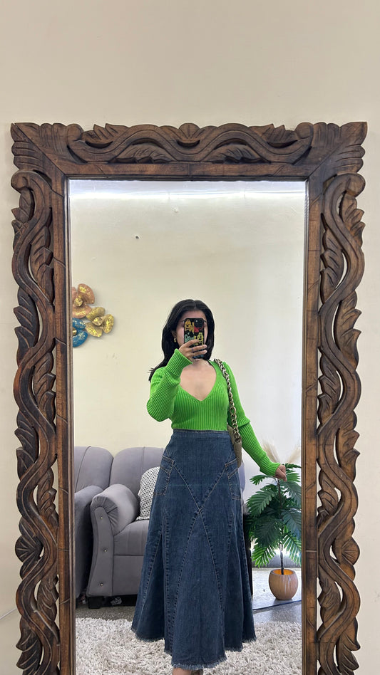 7) Korean skirt 29-30 waist/l:30