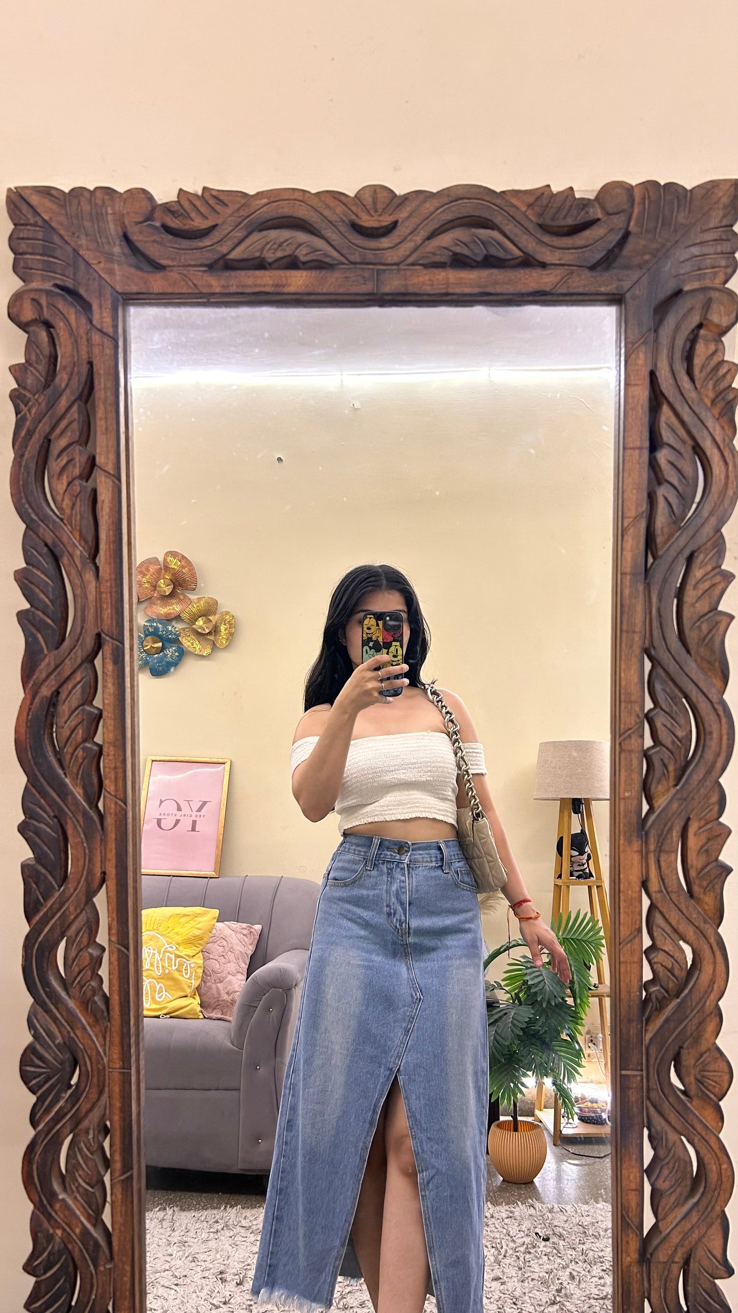 8)korean skirts waist - 24-26/L 32