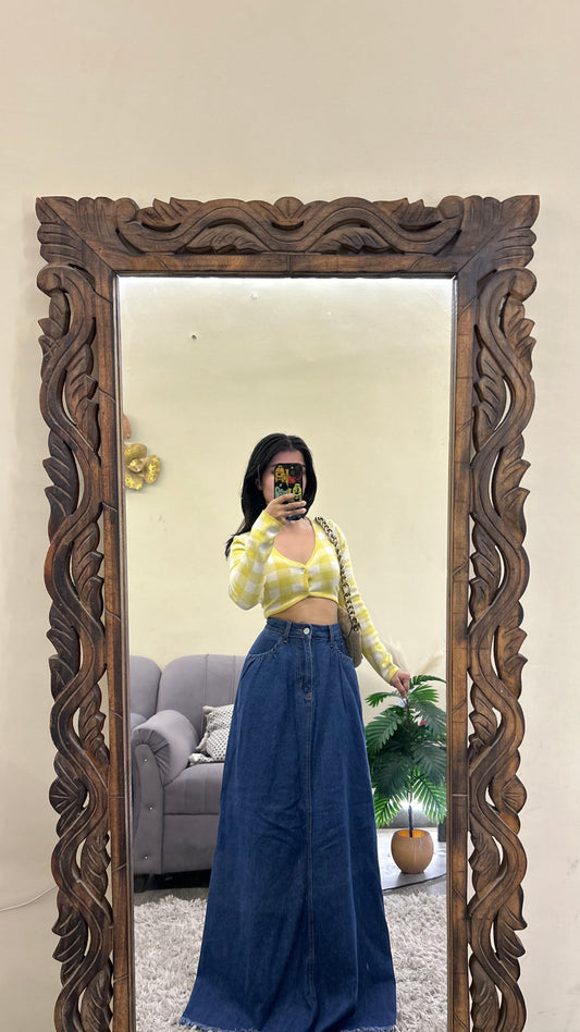 31) Korean skirt 28 waist/l:40