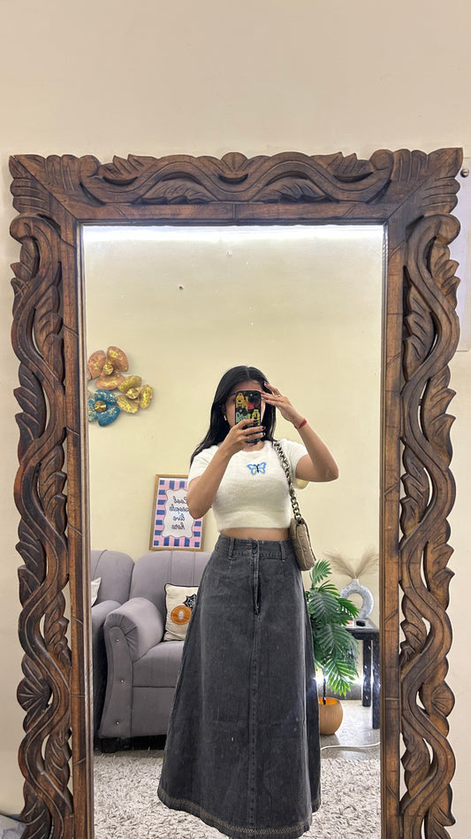 87) Korean skirt 27 waist/l:30