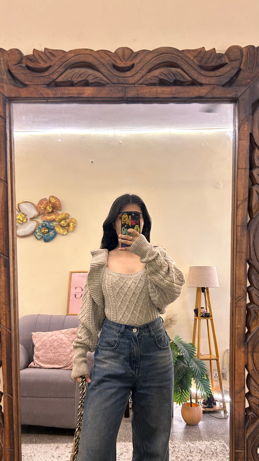 216)pintrest sweater bust size 34-36