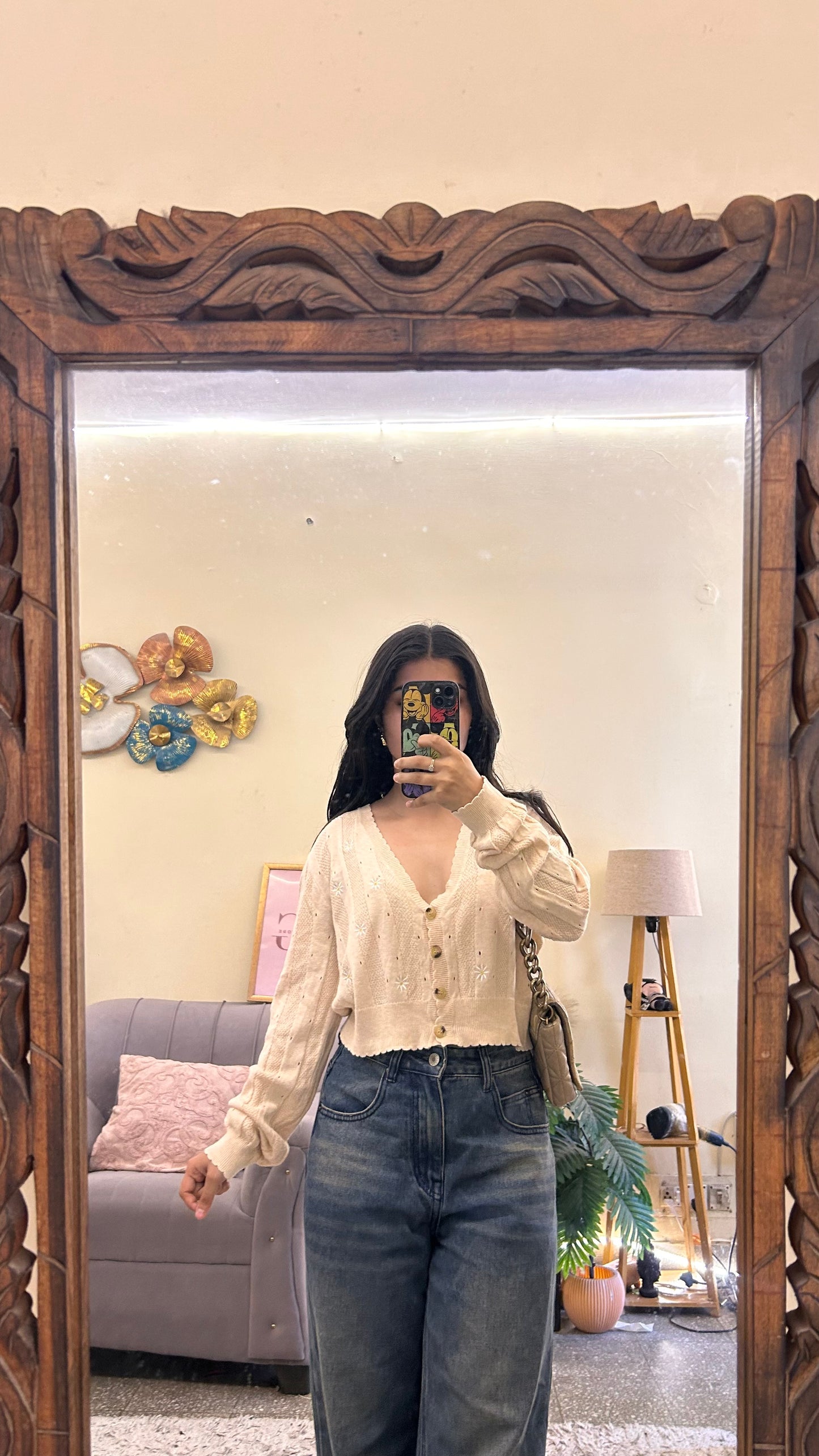 48)semi-winter cute top bust-30-34