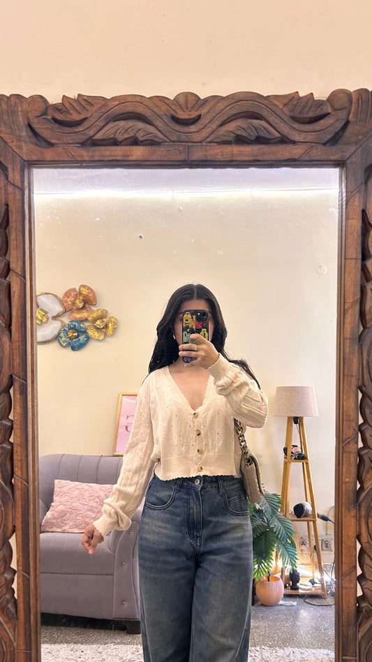 48)semi-winter cute top bust-30-34