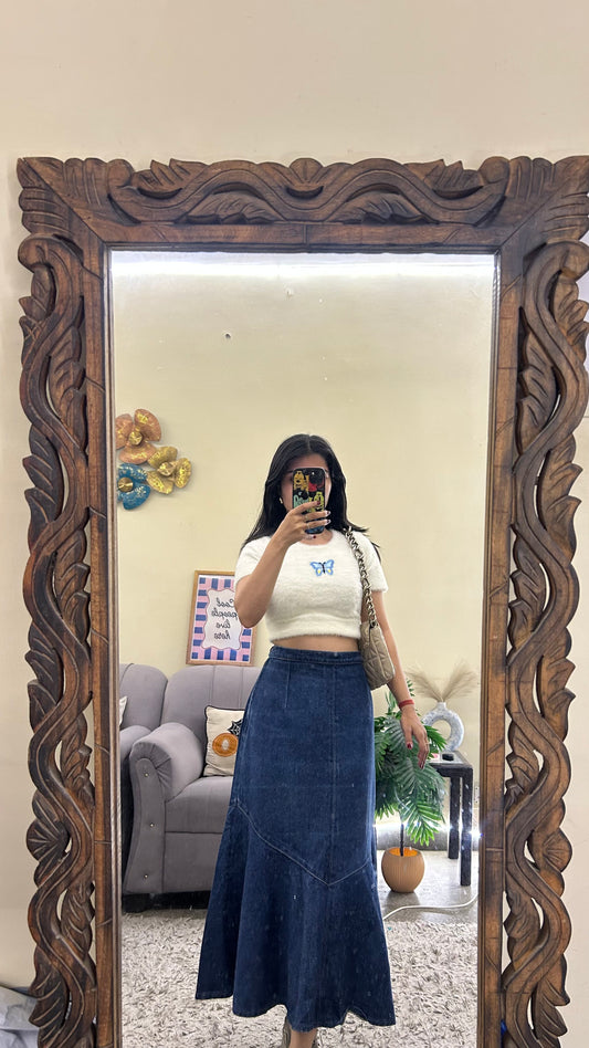 82) Korean skirt 30 waist/l:32