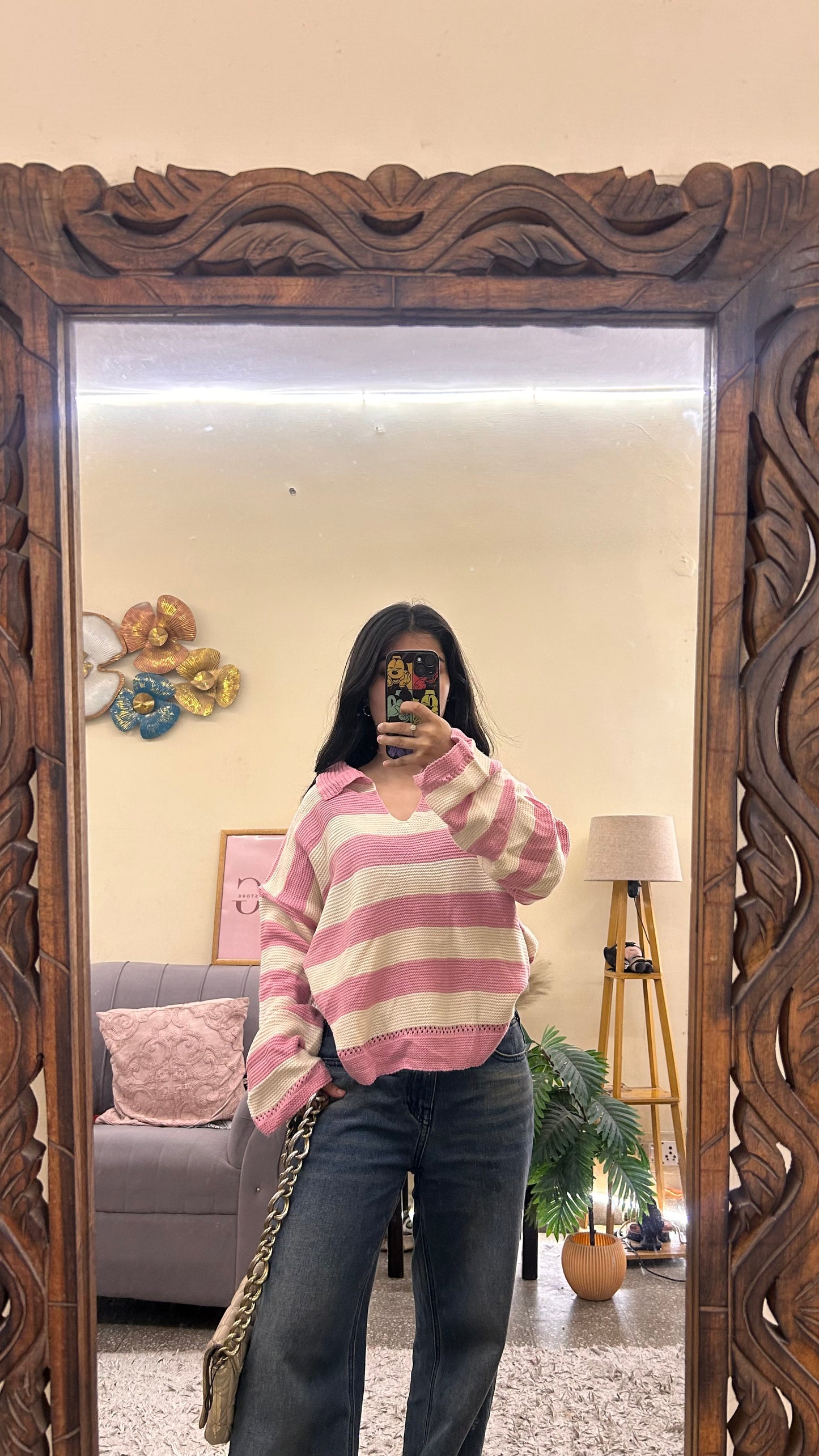 198)pintrest sweater size-M-L