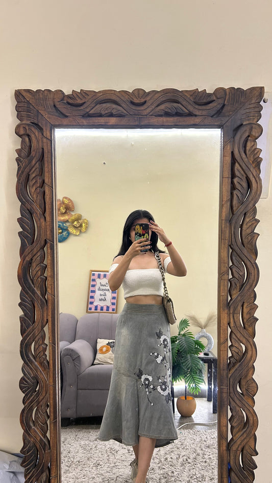 57) Korean skirt 30 waist/l:29