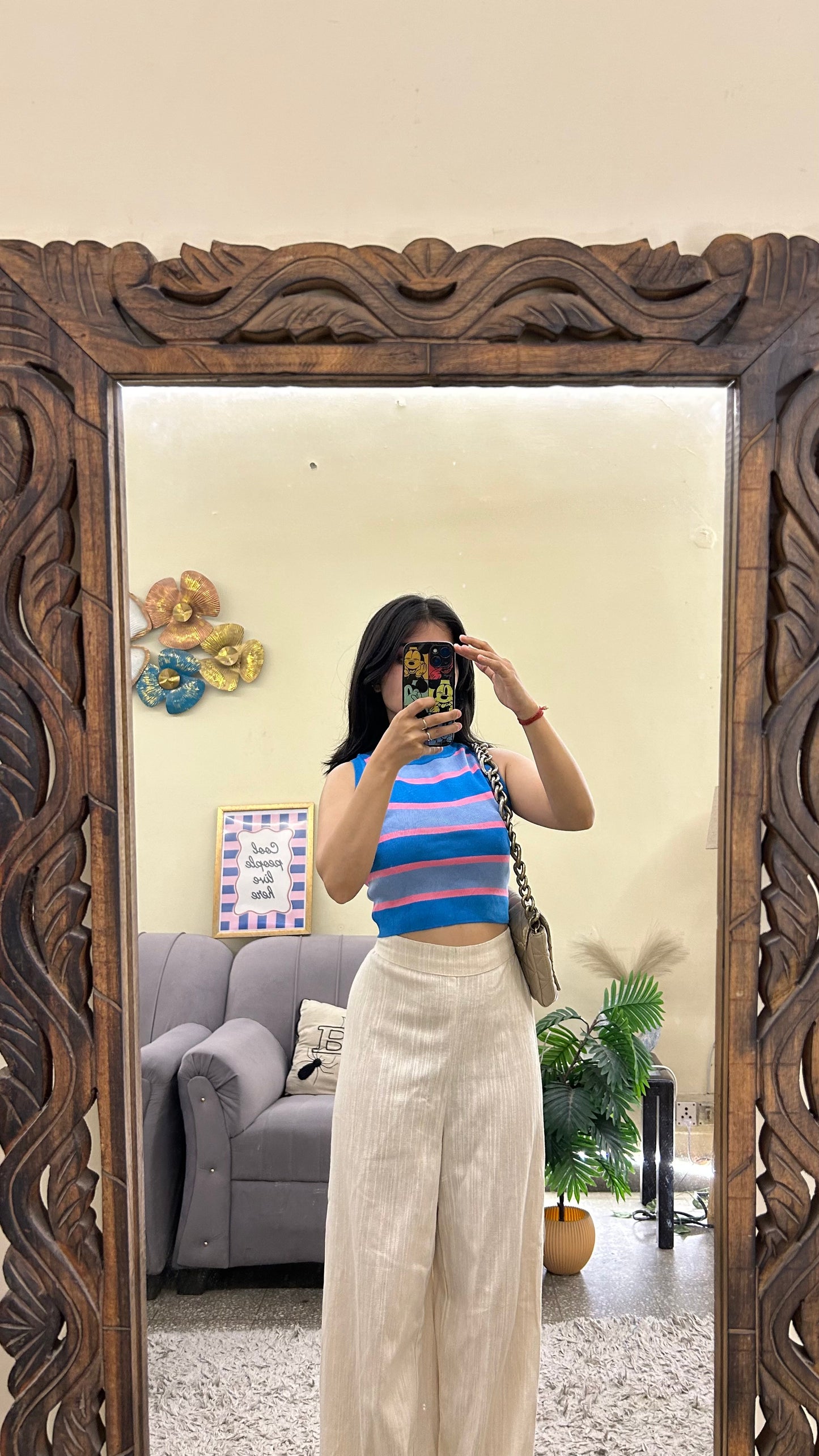 Zara top s (good for gym also)
