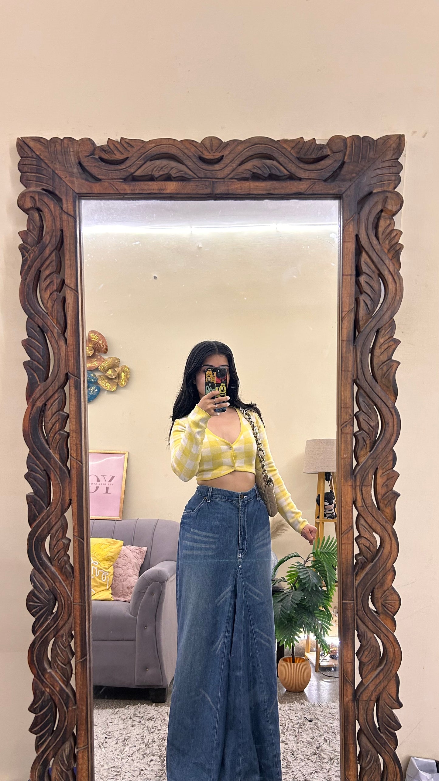 15)korean skirts waist - 36/L 42 thrifted