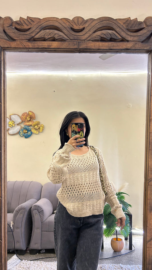 Crochet top S-M