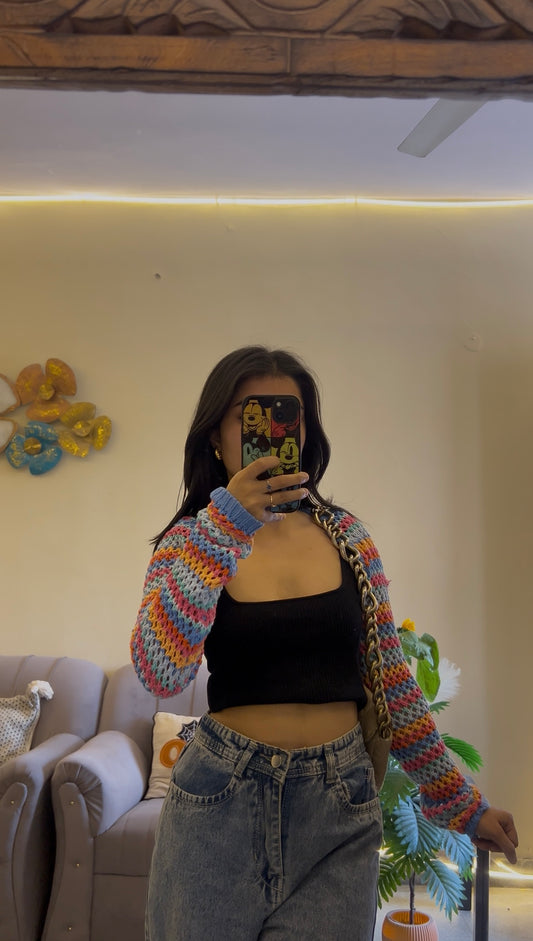Crochet cover up rare XS-S
