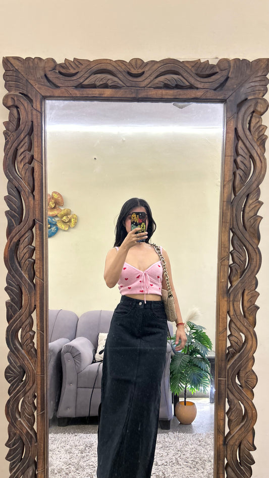 67) korean skirt 28 waist/l:34