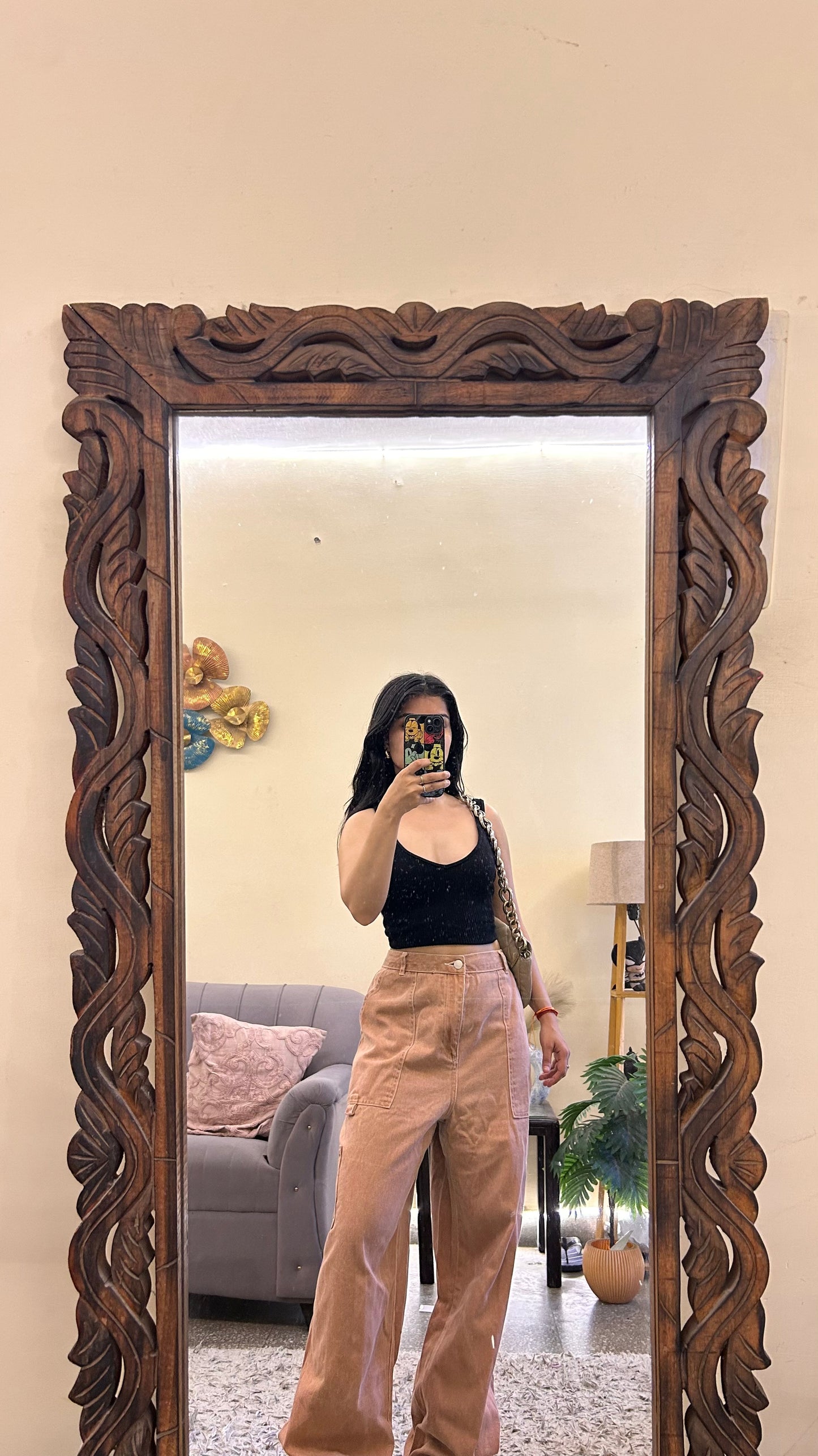 7) thrifted jeans waist - 34/ L-42