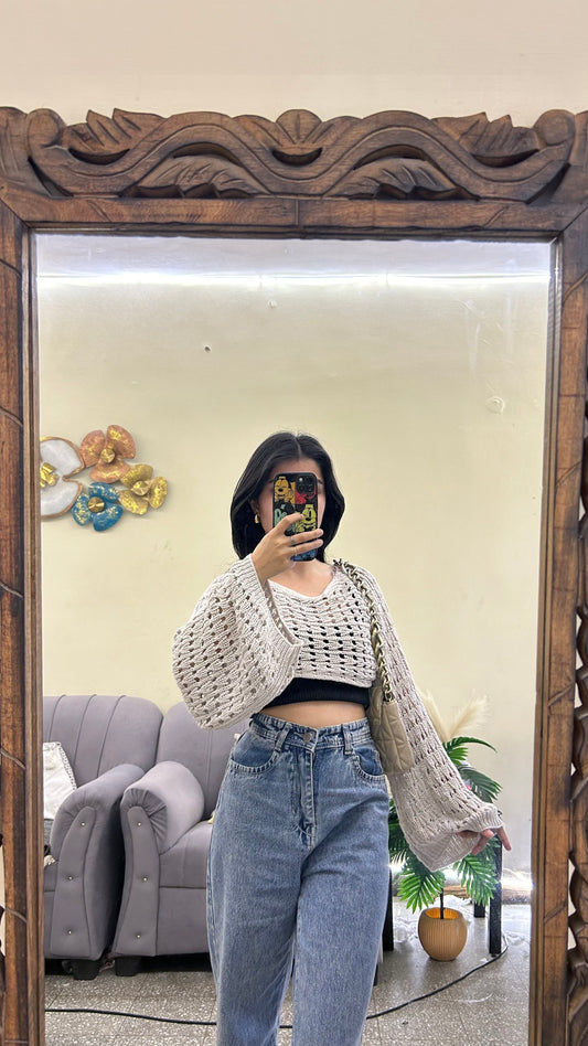 Crochet top m-l