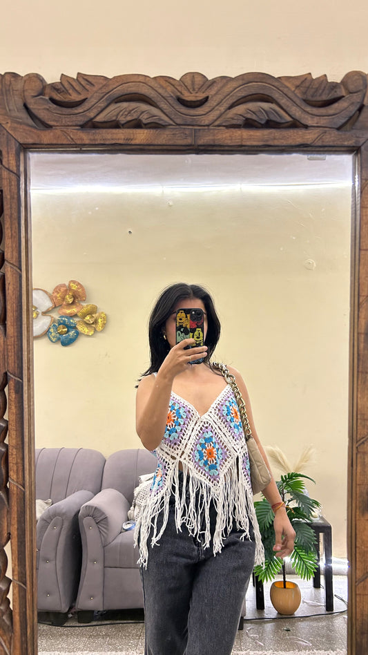 Crochet top M-L