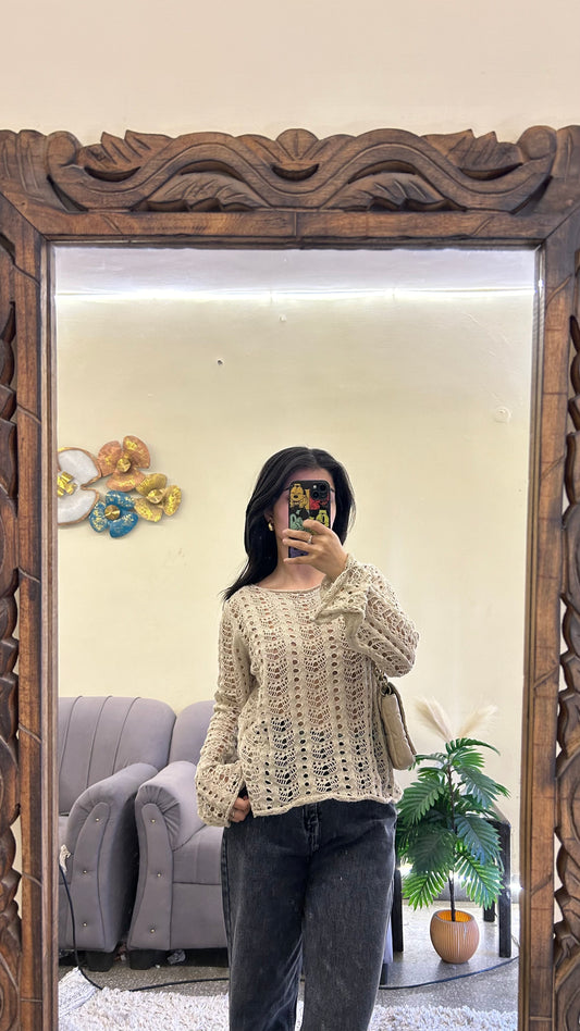 Crochet top S