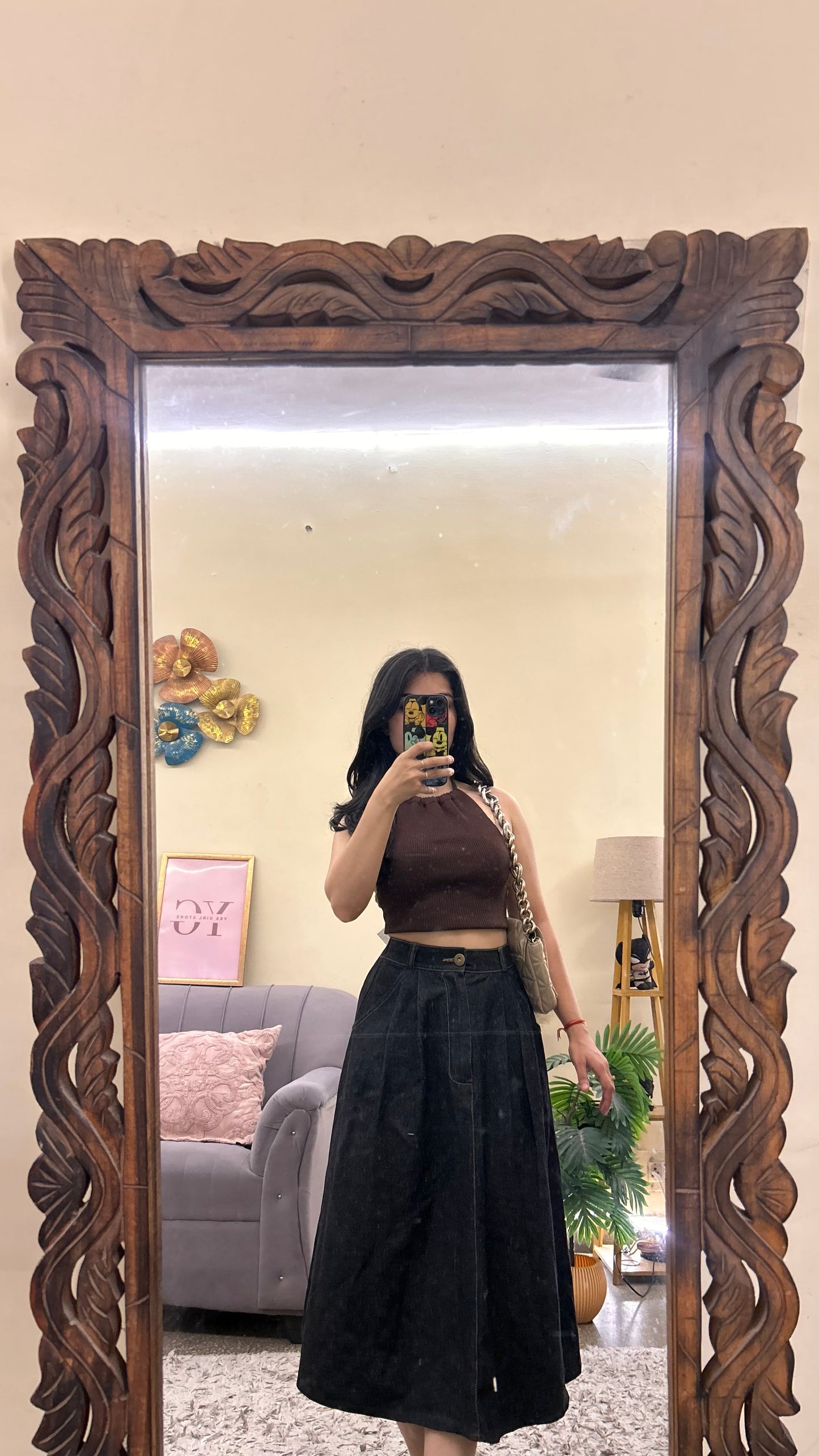 25s)korean skirts waist -26-28 /L 30