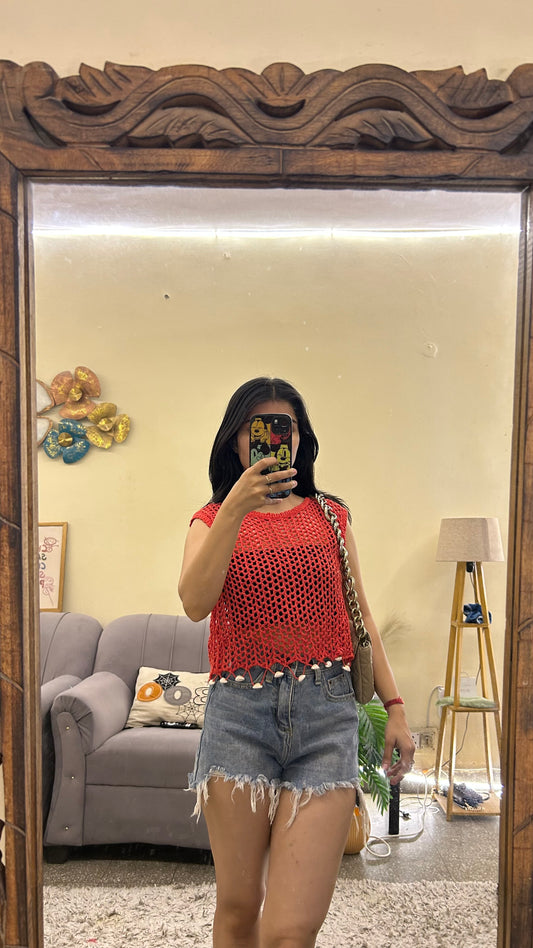 Cute beach top 30-32 bust