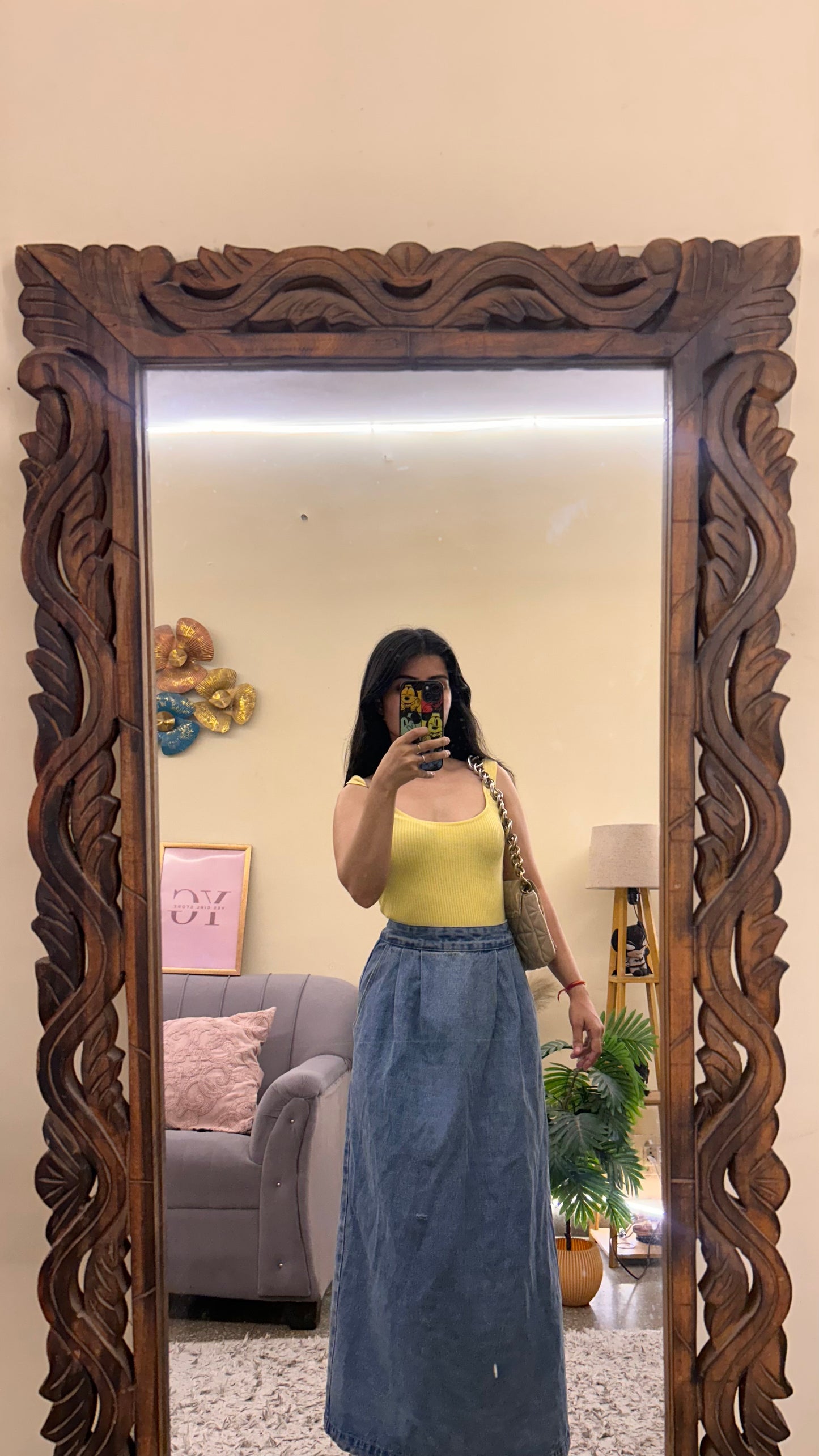 15s)korean skirts waist - 30/L 35