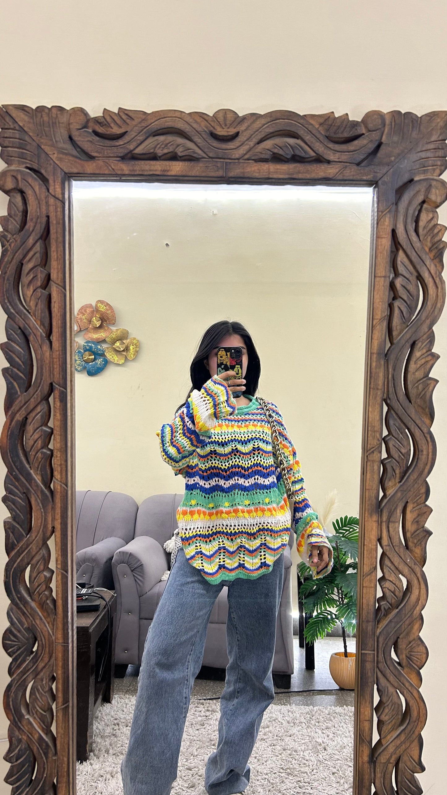 Crochet top L-XL