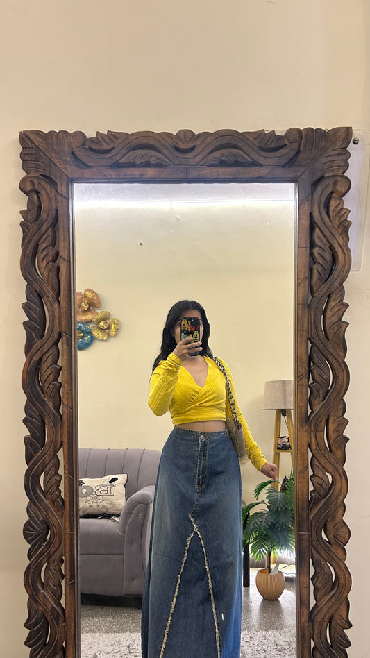 87) Korean skirt 32 waist/l:38