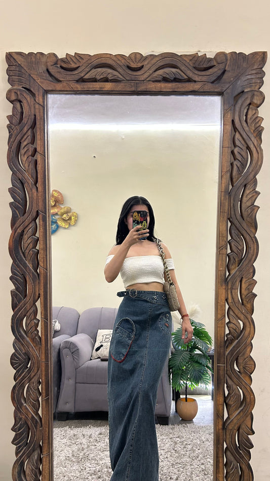 22) korean skirt 28 waist/l:40