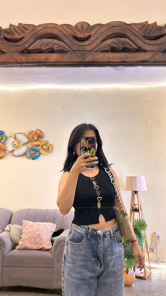 46) cute top 30-32 bust