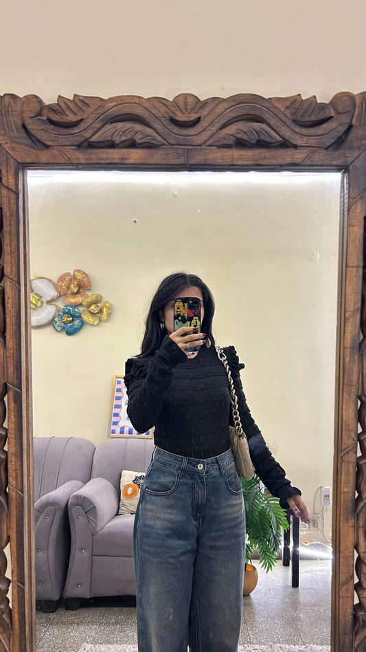 Cute top zara 32-34 bust