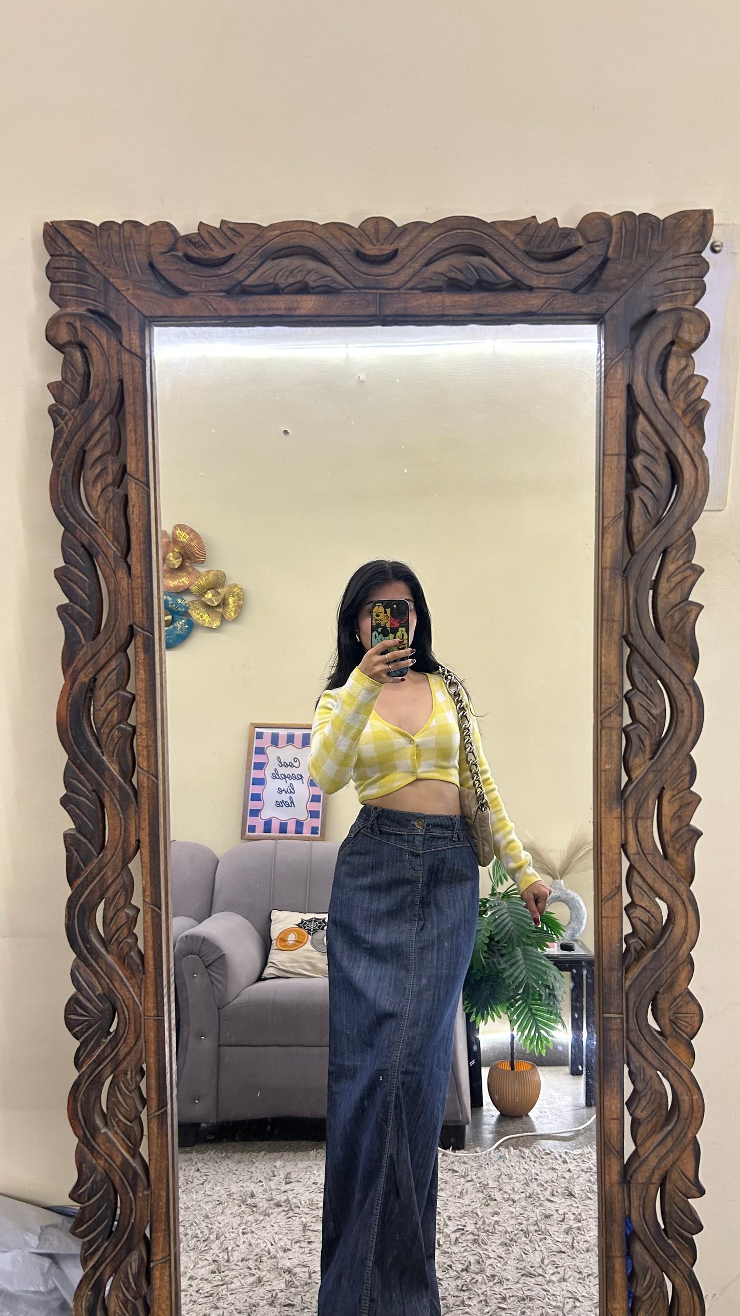 40) Korean skirt 35 waist/l:38