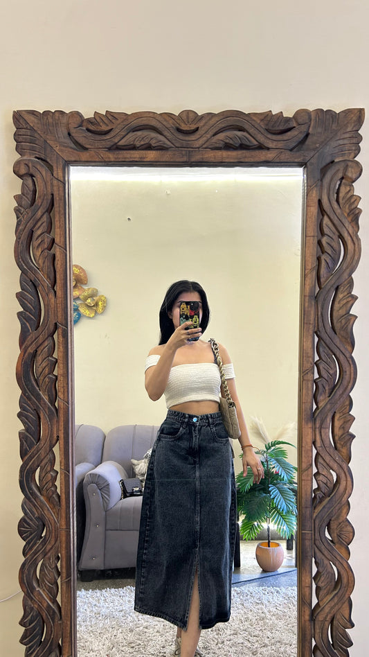 67) Korean skirt 27 waist/l:35
