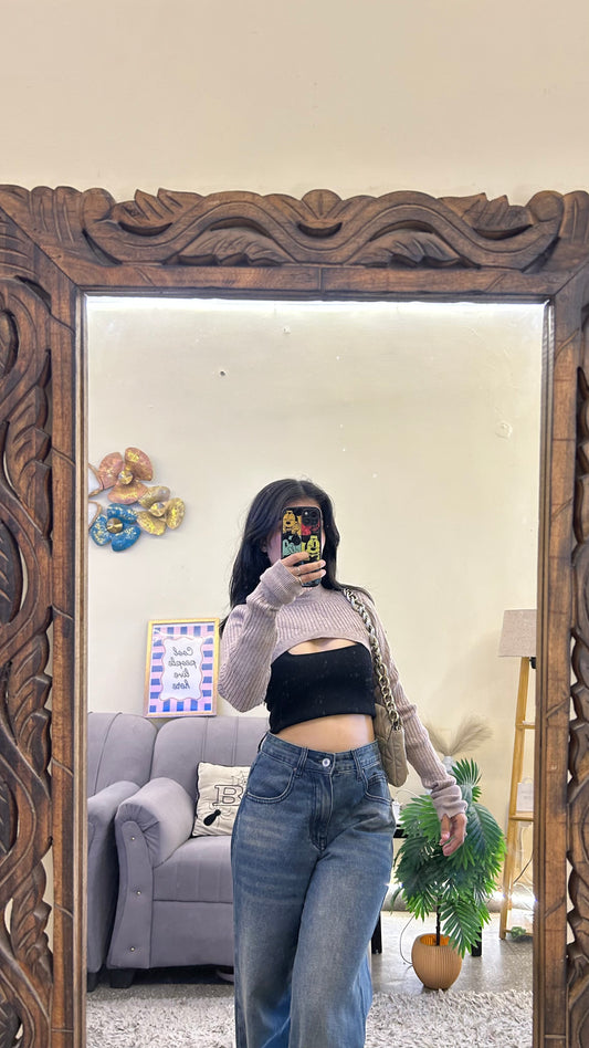 Cute top (warm) xs