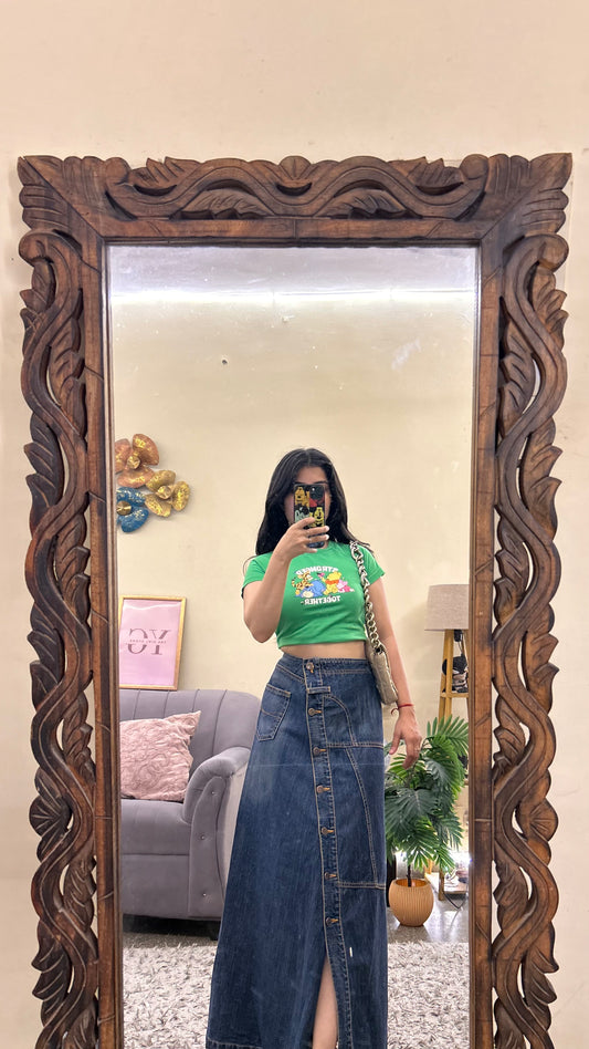 6s)korean skirts waist - 32/L 36
