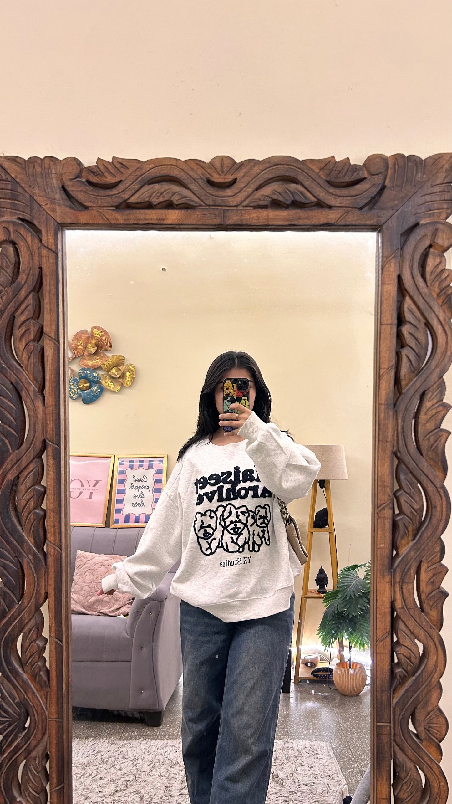 115(pintrest sweatershirt  size-M